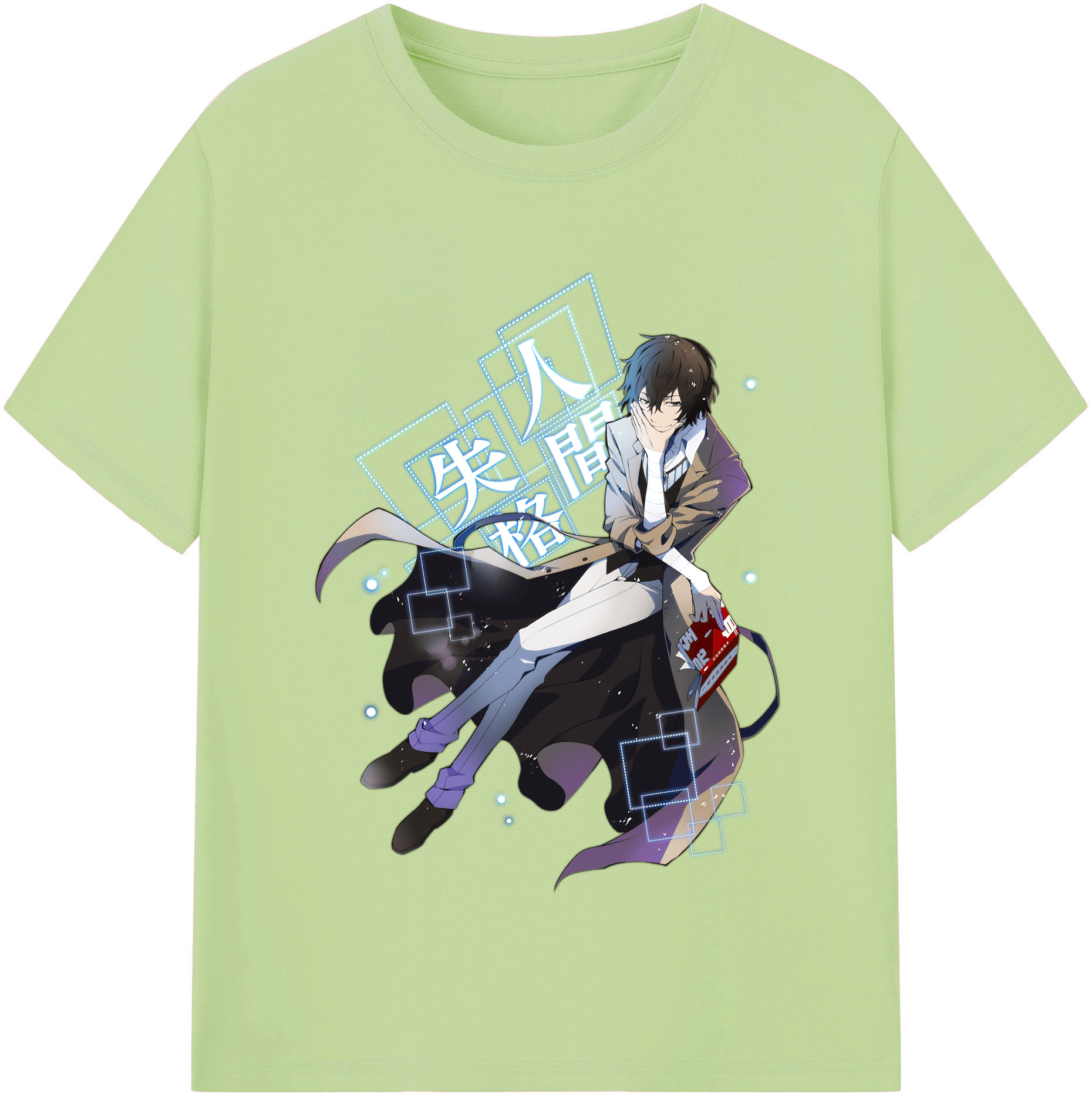 （画像用） 文豪ストレイドッグス Bungo Stray Dogs 綿100％半袖Tシャツ（フロントプリント）